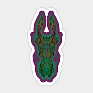 Capricorn 1c Purple Sticker